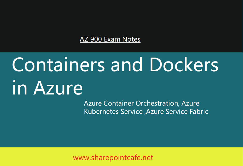 Azure Docker and Container