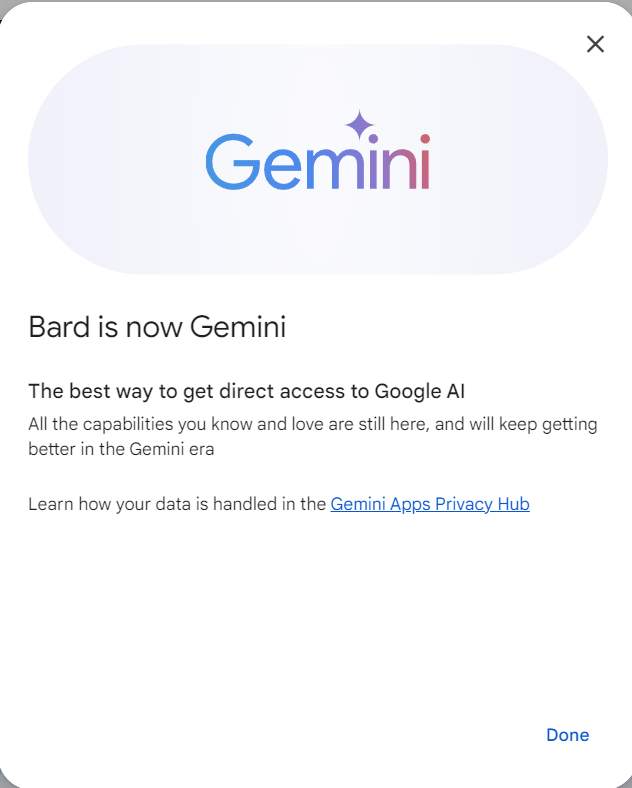 Gemini AI by Google