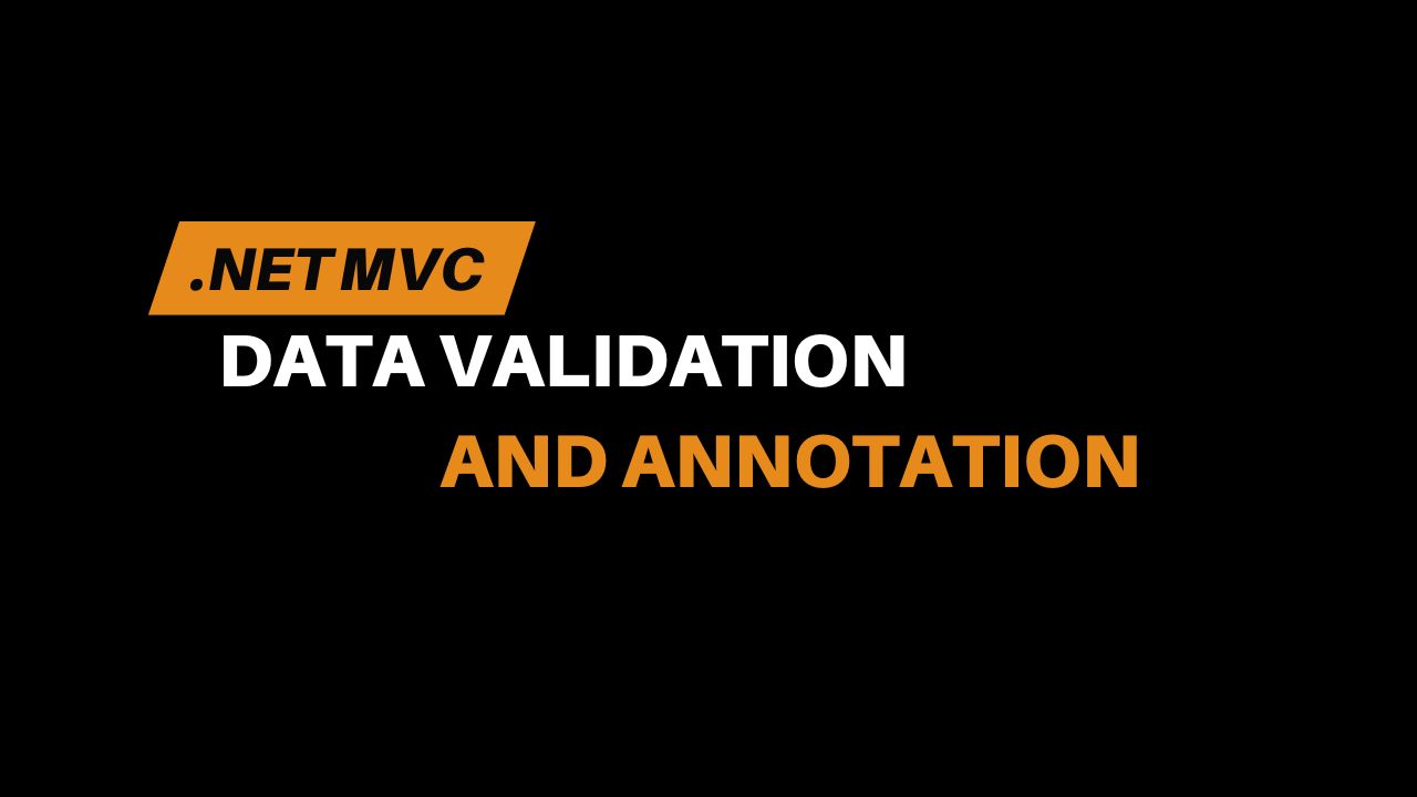 Data Validation in .NET MVC